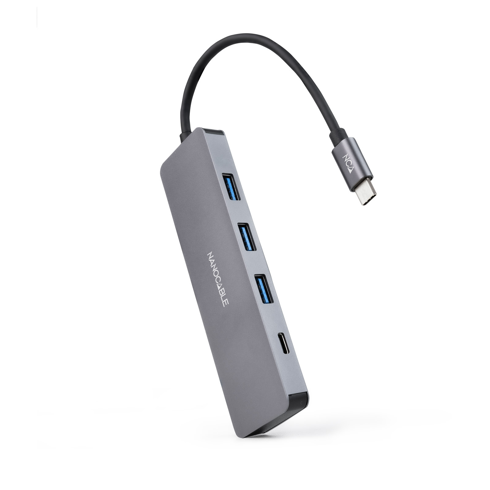 HUB USB C NANOCABLE 3xUSB/ 1xUSB Tipo-C
